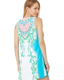 Lilly Pulitzer Donna Romper Multi Calypso Sun Engineered Romper Discount