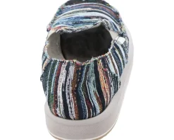 Sanuk Donna Soft Top Grandma's Couch Black Multi Sale
