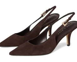 Marc Fisher LTD Dorie Dark Brown Suede Outlet