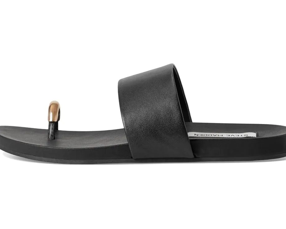 Steve Madden Dove Black Leather Best