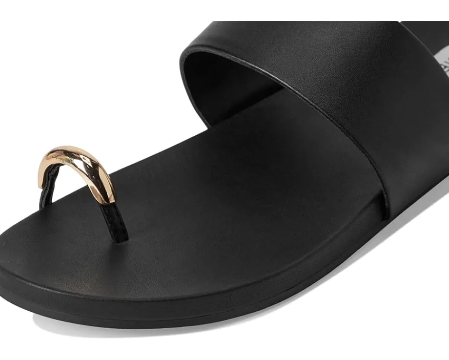 Steve Madden Dove Black Leather Best