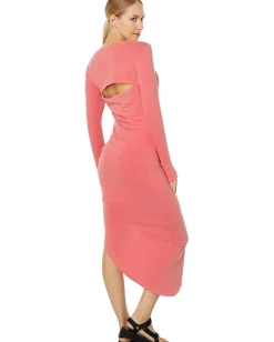 Women SUNDRY Drape Cutout Dress