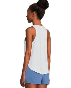 New Balance Drapey Jersey Tank Ice Blue Discount