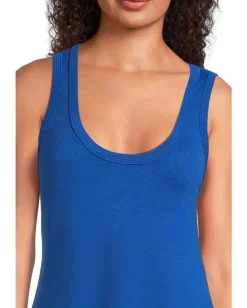 Women Tommy Bahama Drapey Ponte Sleeveless Midi Dress