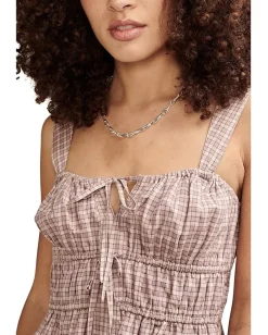 Women Lucky Brand Drawstring Detail Top