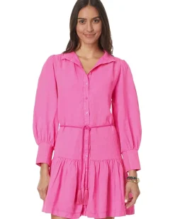 Women Lilly Pulitzer Drena Linen Dress