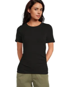 Sanctuary Dressy Twist Tee Black Best