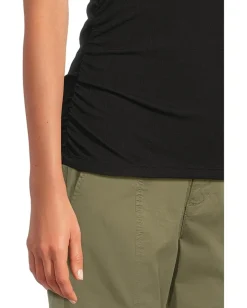 Sanctuary Dressy Twist Tee Black Best