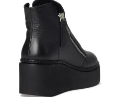 Steve Madden Drift Black Leather Outlet
