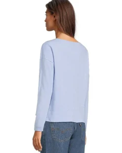 Women Lilla P Drop Shoulder Seamed Boatneck