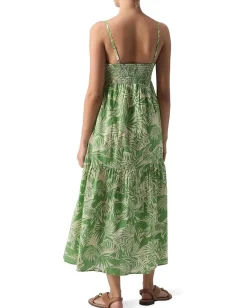 Sanctuary Dropped Seam Maxi Cool Palm Clearance