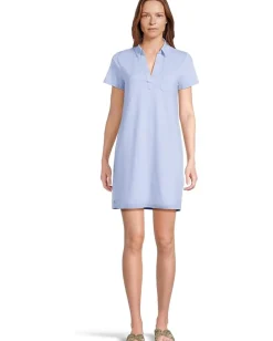 Lilly Pulitzer Dune Upf 50+ Short Sleeve Heathered Jacaranda Blue Outlet