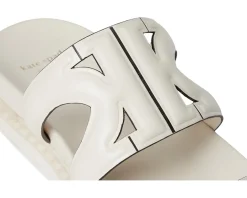 Kate Spade New York Duo Footbed Sandal Cream Sale