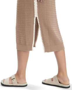 Varley Dwight Tank Knit Dress Light Taupe Hot