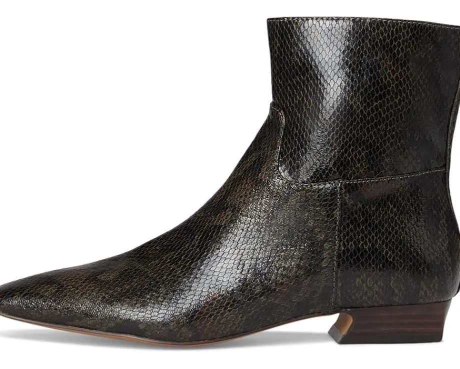 Women Free People Easy Does It Snake Print Ankle Boots