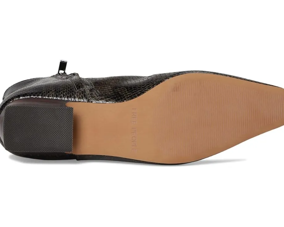 Women Free People Easy Does It Snake Print Ankle Boots