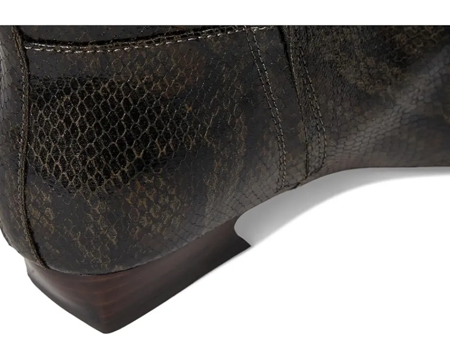 Women Free People Easy Does It Snake Print Ankle Boots