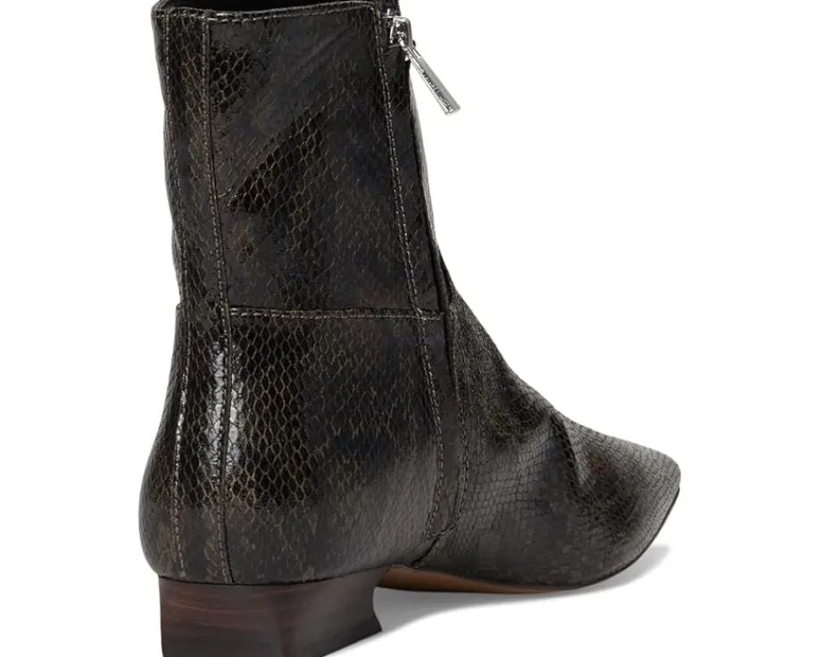 Women Free People Easy Does It Snake Print Ankle Boots