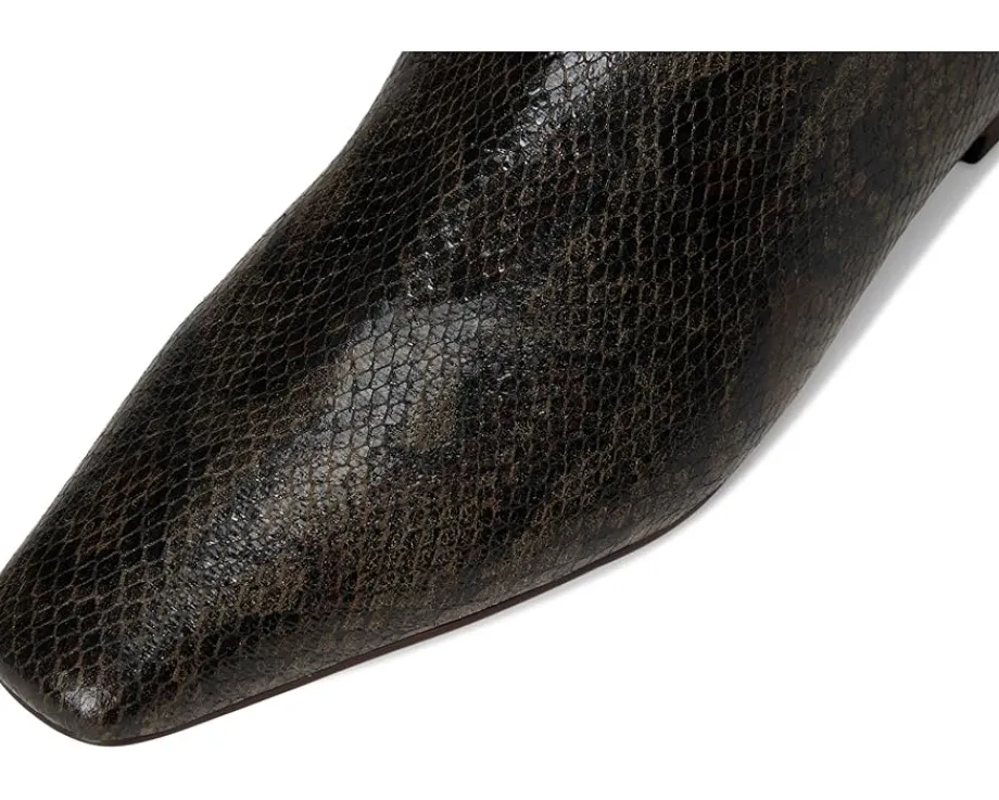 Women Free People Easy Does It Snake Print Ankle Boots