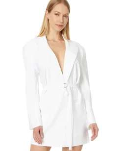 Women Norma Kamali Easy Fit Sack Mini Dress