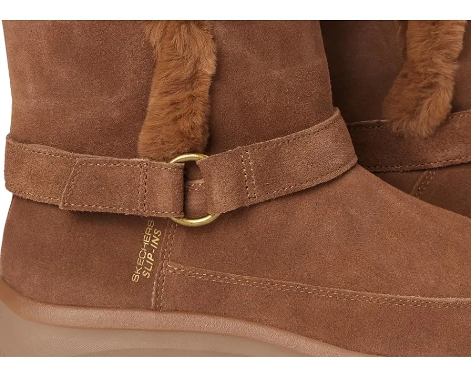 SKECHERS Easy Going - Dreamers Luxe Vibe Hands Free Slip-ins Chestnut Best