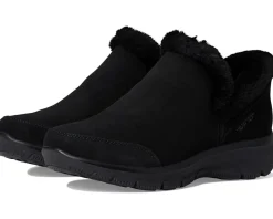 SKECHERS Easy Going - Fall Feeling Hands Free Slip-Ins Black/Black Clearance