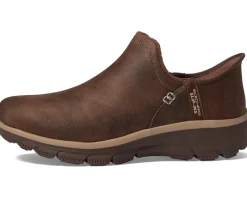 SKECHERS Easy Going - Modern Hour - Hands Free Slip-Ins Chocolate Hot