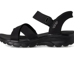 SKECHERS Easy Going - Somewhere Sunny Black/Black Hot