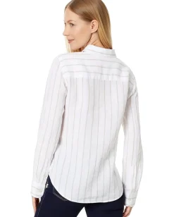 Women Vineyard Vines Easy Linen Camp Shirt