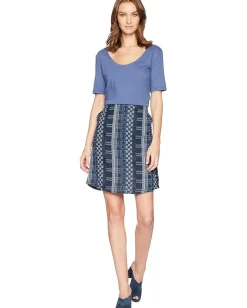 Woolrich Eco Rich Afterlight Dress Bijou Blue Hot