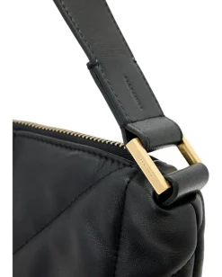 AllSaints Edbury Quilt Shoulder Black