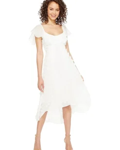 Eva by Eva Franco Edera Dress White