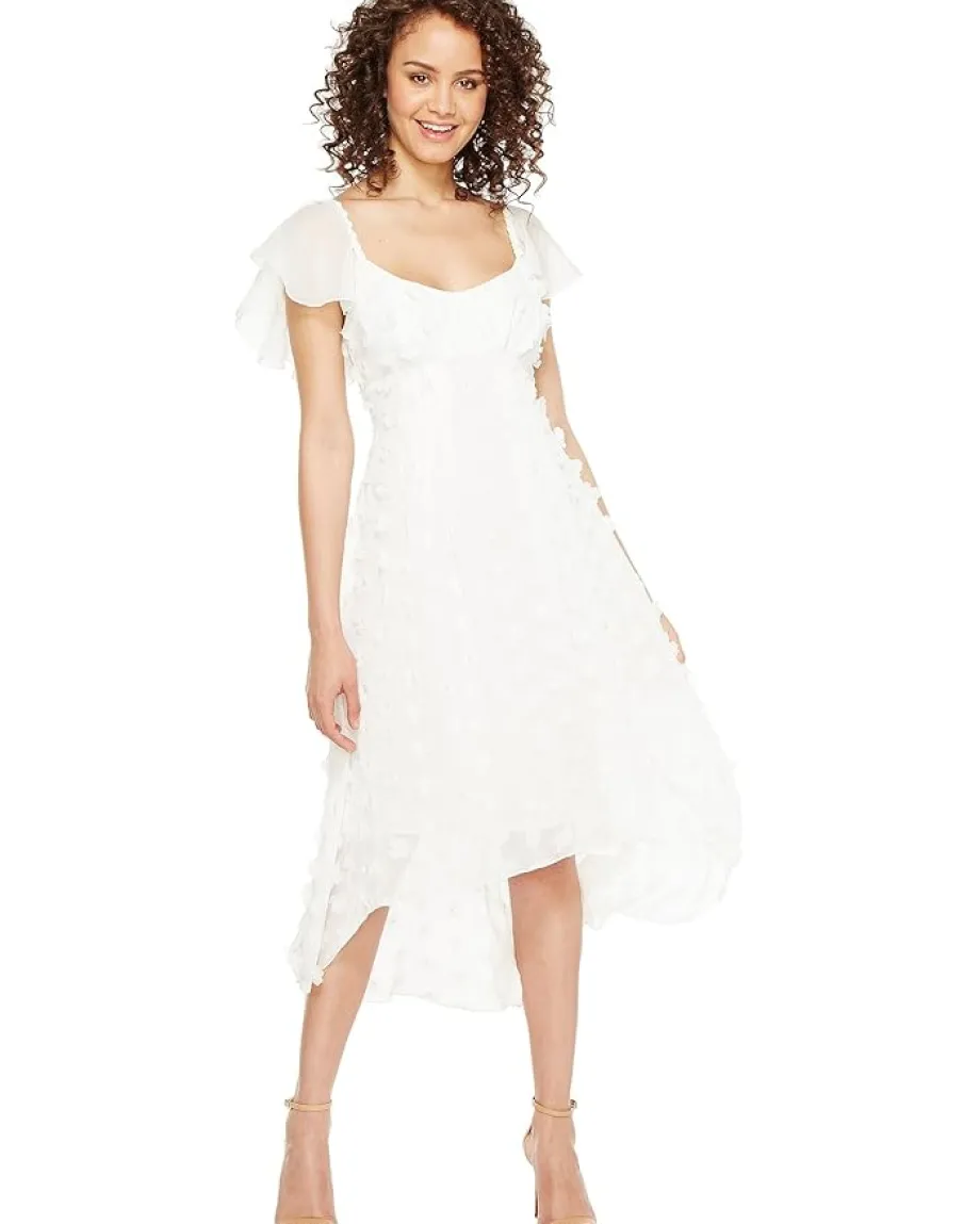 Eva by Eva Franco Edera Dress White