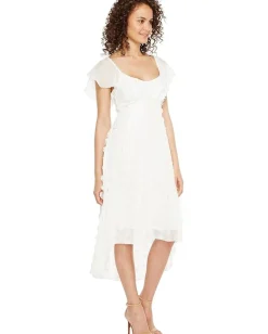 Eva by Eva Franco Edera Dress White