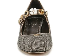 Circus NY by Sam Edelman Elaine Black Houndstooth Multi Sale