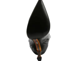 Sam Edelman Elia Black Leather Wide Calf New