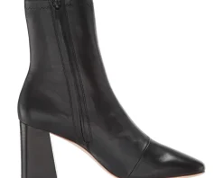 Loeffler Randall Elise Slim Ankle Bootie Black Clearance