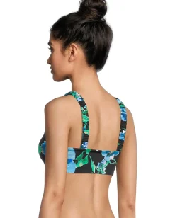 Beach Riot Eliza Top Black Pansy Sale