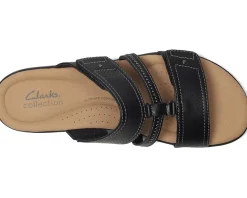 Clarks Elizabelle Ave Black Leather Clearance