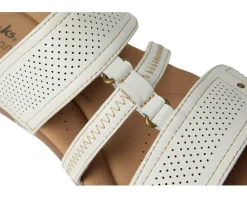 Clarks Elizabelle Ave Off White Leather