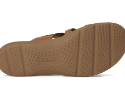 Clarks Elizabelle Ave Tan Leather Online