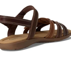 Clarks Elizabelle Kay Brown Multi Leather New