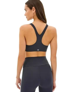 Splits59 Ella Airweight Light Support Bra Graphite/White Hot