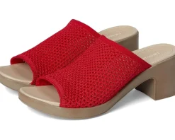 LifeStride Ella Slide Sandals Fire Red