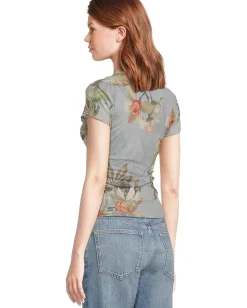 Women AllSaints Ellie Mesh Tee