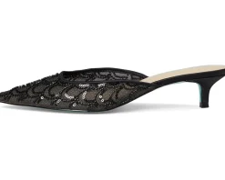 Blue by Betsey Johnson Ellis Black Discount