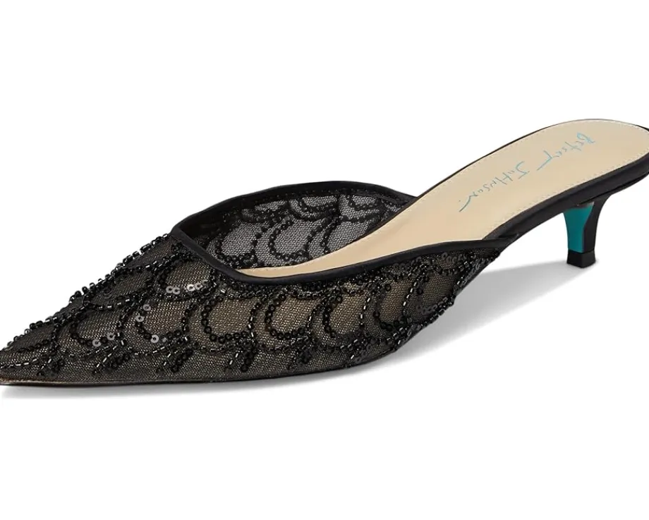 Blue by Betsey Johnson Ellis Black Discount