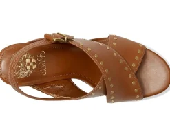 Women Vince Camuto Ellna Cross-band Wedge Sandals