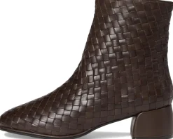 Gentle Souls by Kenneth Cole Elodie Chocolate Leather New