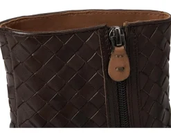 Gentle Souls by Kenneth Cole Elodie Chocolate Leather New